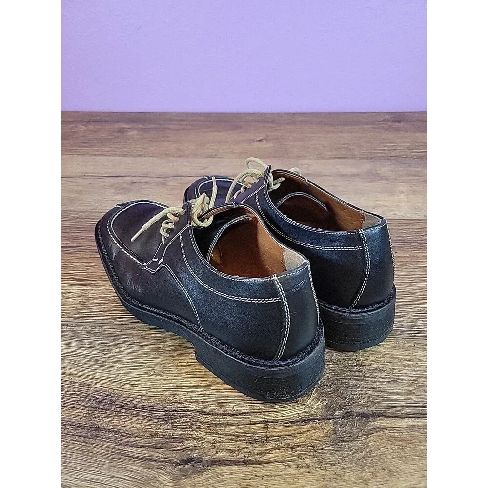 Vintage‎ BASS Brown Leather Lace Up Shoes  Size 8